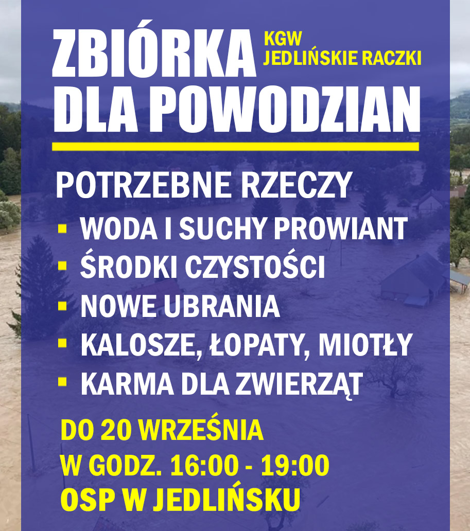 Pomoc dla powodzian!